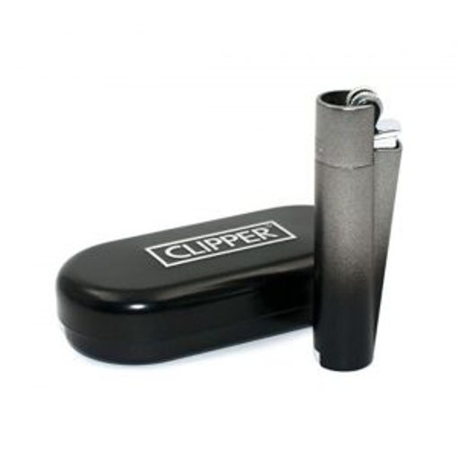 Picture of CLIPPER METAL LIGHTER BLACK GRADIENT WITH BOX